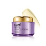 Lakme Retinol Advanced Renewal Day Creme Pro-Retinol Peptide Complex + UV Filters & SPF 15 PA++ 50G